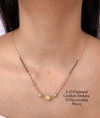 Designer Daily Wear AD Dimond Golden Dokiya 2 Mangalsutra Wholesale Price In Surat
